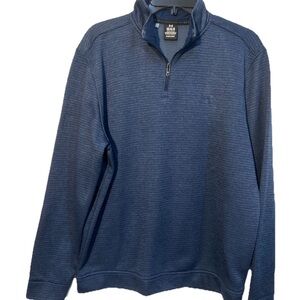 Under Armour Storm Men's Navy 1/4 Zip Golf Sweater  pullover L Large
